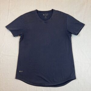 BYLT Premium‎ Basics Signature V-Neck T-Shirt Mens Size Large Casual